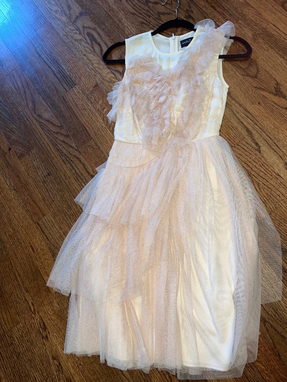 Needle and thread tulle knee length dress